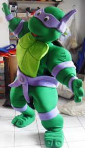 Atlanta Ninja Turtle Party Characters