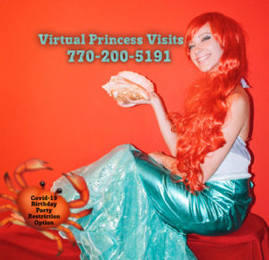 ZOOM Princess Calls, Princess Video Parties