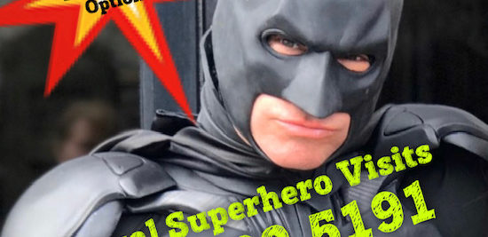 ZOOM Superhero Calls, Virtual Superhero Party