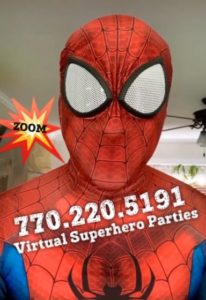 Superhero ZOOM Calls, Superhero ZOOM Parties