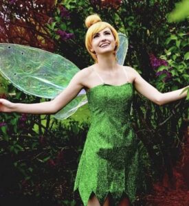 Tinker bell and fairy princess entertainers!